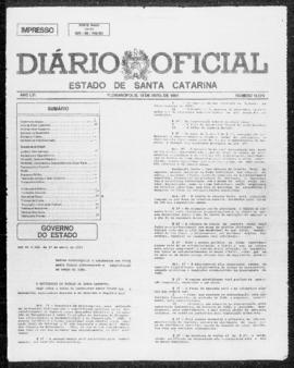 Diário Oficial do Estado de Santa Catarina. Ano 56. N° 14174 de 18/04/1991