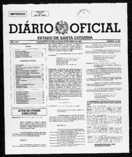 Diário Oficial do Estado de Santa Catarina. Ano 66. N° 16150 de 23/04/1999
