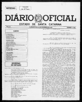 Diário Oficial do Estado de Santa Catarina. Ano 56. N° 14346 de 20/12/1991