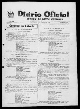 Diário Oficial do Estado de Santa Catarina. Ano 30. N° 7382 de 23/09/1963