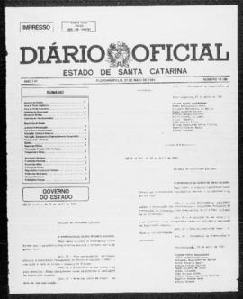 Diário Oficial do Estado de Santa Catarina. Ano 56. N° 14186 de 07/05/1991