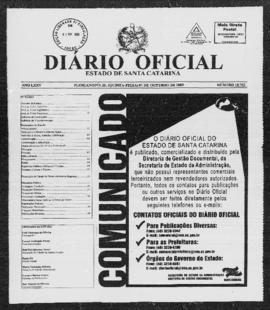 Diário Oficial do Estado de Santa Catarina. Ano 75. N° 18702 de 01/10/2009