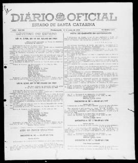 Diário Oficial do Estado de Santa Catarina. Ano 28. N° 6846 de 17/07/1961