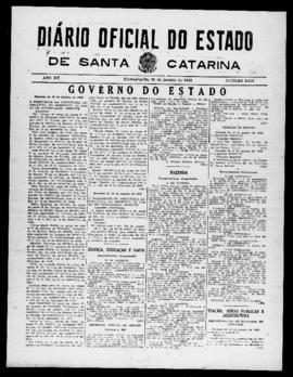 Diário Oficial do Estado de Santa Catarina. Ano 15. N° 3869 de 26/01/1949