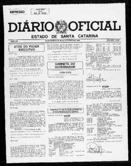 Diário Oficial do Estado de Santa Catarina. Ano 53. N° 13321 de 30/10/1987