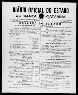 Diário Oficial do Estado de Santa Catarina. Ano 14. N° 3602 de 04/12/1947
