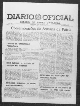 Diário Oficial do Estado de Santa Catarina. Ano 40. N° 10064 de 02/09/1974