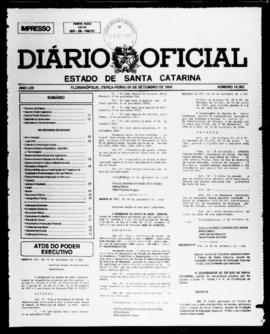 Diário Oficial do Estado de Santa Catarina. Ano 62. N° 15262 de 05/09/1995