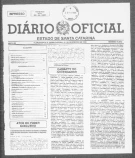 Diário Oficial do Estado de Santa Catarina. Ano 62. N° 15372 de 21/02/1996