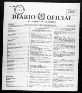 Diário Oficial do Estado de Santa Catarina. Ano 71. N° 17699 de 11/08/2005