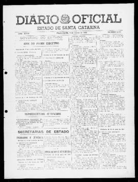Diário Oficial do Estado de Santa Catarina. Ano 27. N° 6512 de 03/03/1960