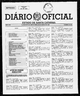 Diário Oficial do Estado de Santa Catarina. Ano 66. N° 16119 de 05/03/1999