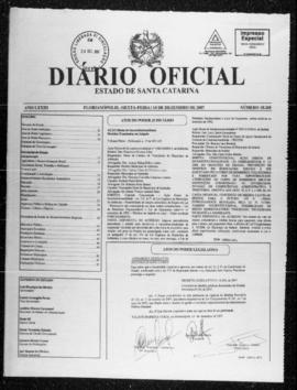 Diário Oficial do Estado de Santa Catarina. Ano 73. N° 18268 de 14/12/2007