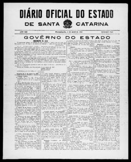Diário Oficial do Estado de Santa Catarina. Ano 12. N° 2955 de 05/04/1945