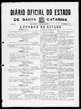 Diário Oficial do Estado de Santa Catarina. Ano 21. N° 5107 de 02/04/1954