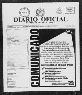 Diário Oficial do Estado de Santa Catarina. Ano 75. N° 18706 de 07/10/2009