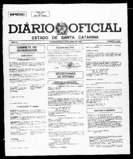 Diário Oficial do Estado de Santa Catarina. Ano 55. N° 13686 de 24/04/1989
