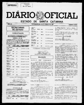 Diário Oficial do Estado de Santa Catarina. Ano 54. N° 13614 de 05/01/1989
