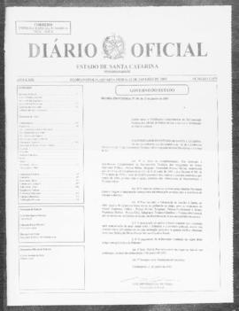 Diário Oficial do Estado de Santa Catarina. Ano 69. N° 17079 de 22/01/2003