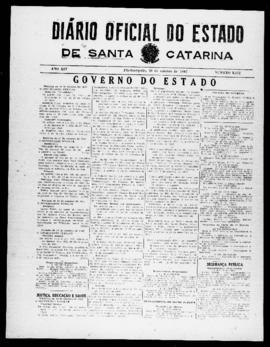 Diário Oficial do Estado de Santa Catarina. Ano 14. N° 3572 de 20/10/1947