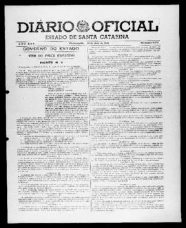 Diário Oficial do Estado de Santa Catarina. Ano 25. N° 6074 de 19/04/1958