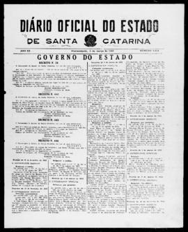 Diário Oficial do Estado de Santa Catarina. Ano 20. N° 4854 de 09/03/1953