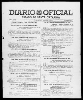 Diário Oficial do Estado de Santa Catarina. Ano 27. N° 6732 de 24/01/1961