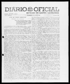 Diário Oficial do Estado de Santa Catarina. Ano 33. N° 8080 de 24/06/1966