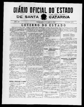 Diário Oficial do Estado de Santa Catarina. Ano 15. N° 3757 de 04/08/1948