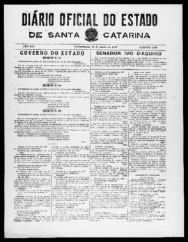 Diário Oficial do Estado de Santa Catarina. Ano 14. N° 3528 de 14/08/1947