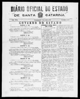 Diário Oficial do Estado de Santa Catarina. Ano 17. N° 4172 de 08/05/1950