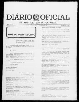 Diário Oficial do Estado de Santa Catarina. Ano 47. N° 11778 de 04/08/1981
