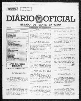 Diário Oficial do Estado de Santa Catarina. Ano 55. N° 14050 de 15/10/1990