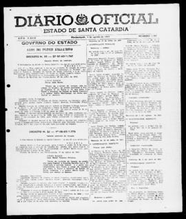 Diário Oficial do Estado de Santa Catarina. Ano 29. N° 7102 de 02/08/1962