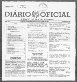 Diário Oficial do Estado de Santa Catarina. Ano 65. N° 15937 de 10/06/1998