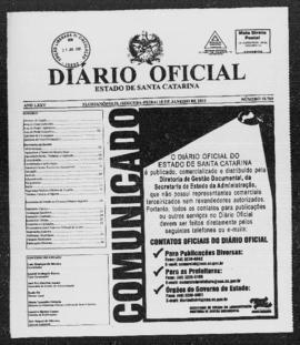 Diário Oficial do Estado de Santa Catarina. Ano 75. N° 18769 de 18/01/2010