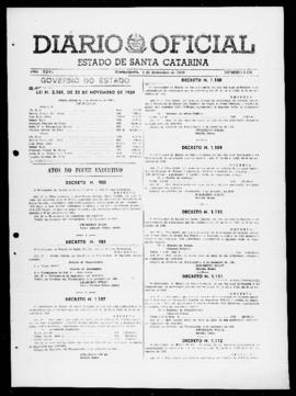 Diário Oficial do Estado de Santa Catarina. Ano 26. N° 6458 de 04/12/1959