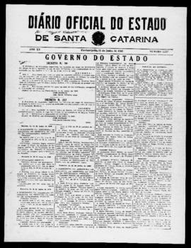 Diário Oficial do Estado de Santa Catarina. Ano 15. N° 3727 de 21/06/1948