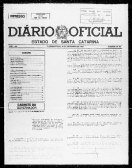 Diário Oficial do Estado de Santa Catarina. Ano 58. N° 14783 de 30/09/1993
