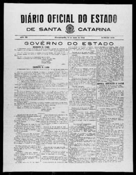 Diário Oficial do Estado de Santa Catarina. Ano 11. N° 2735 de 12/05/1944