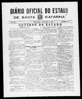 Diário Oficial do Estado de Santa Catarina. Ano 16. N° 4105 de 25/01/1950