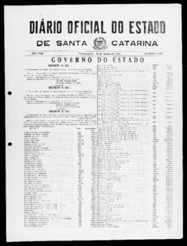 Diário Oficial do Estado de Santa Catarina. Ano 21. N° 5159 de 21/06/1954