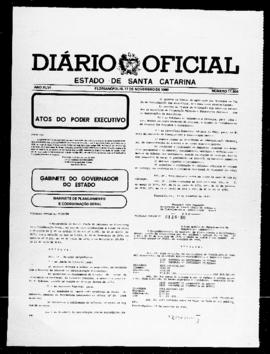 Diário Oficial do Estado de Santa Catarina. Ano 46. N° 11604 de 17/11/1980