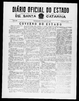 Diário Oficial do Estado de Santa Catarina. Ano 14. N° 3522 de 06/08/1947