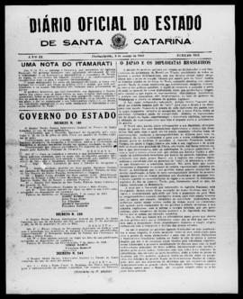 Diário Oficial do Estado de Santa Catarina. Ano 9. N° 2213 de 09/03/1942
