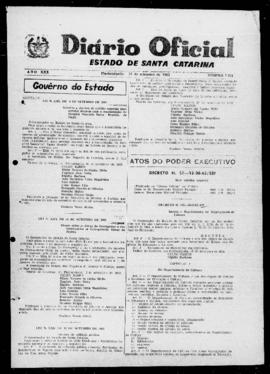 Diário Oficial do Estado de Santa Catarina. Ano 30. N° 7384 de 25/09/1963