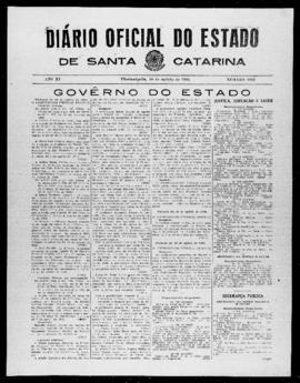 Diário Oficial do Estado de Santa Catarina. Ano 11. N° 2807 de 30/08/1944