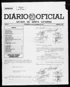 Diário Oficial do Estado de Santa Catarina. Ano 56. N° 14336 de 06/12/1991