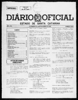 Diário Oficial do Estado de Santa Catarina. Ano 58. N° 14818 de 24/11/1993