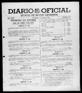 Diário Oficial do Estado de Santa Catarina. Ano 26. N° 6387 de 21/08/1959